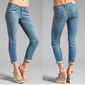 Ag jeans the slilt roll up 28